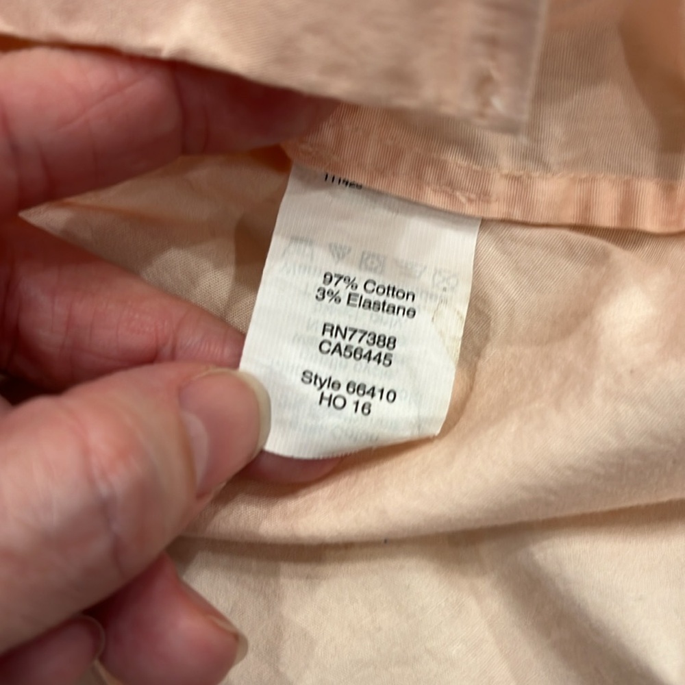 J.Crew Haberdashery Fitted Button Down Shirt Powder Pink XS‎ - Picture 10 of 12